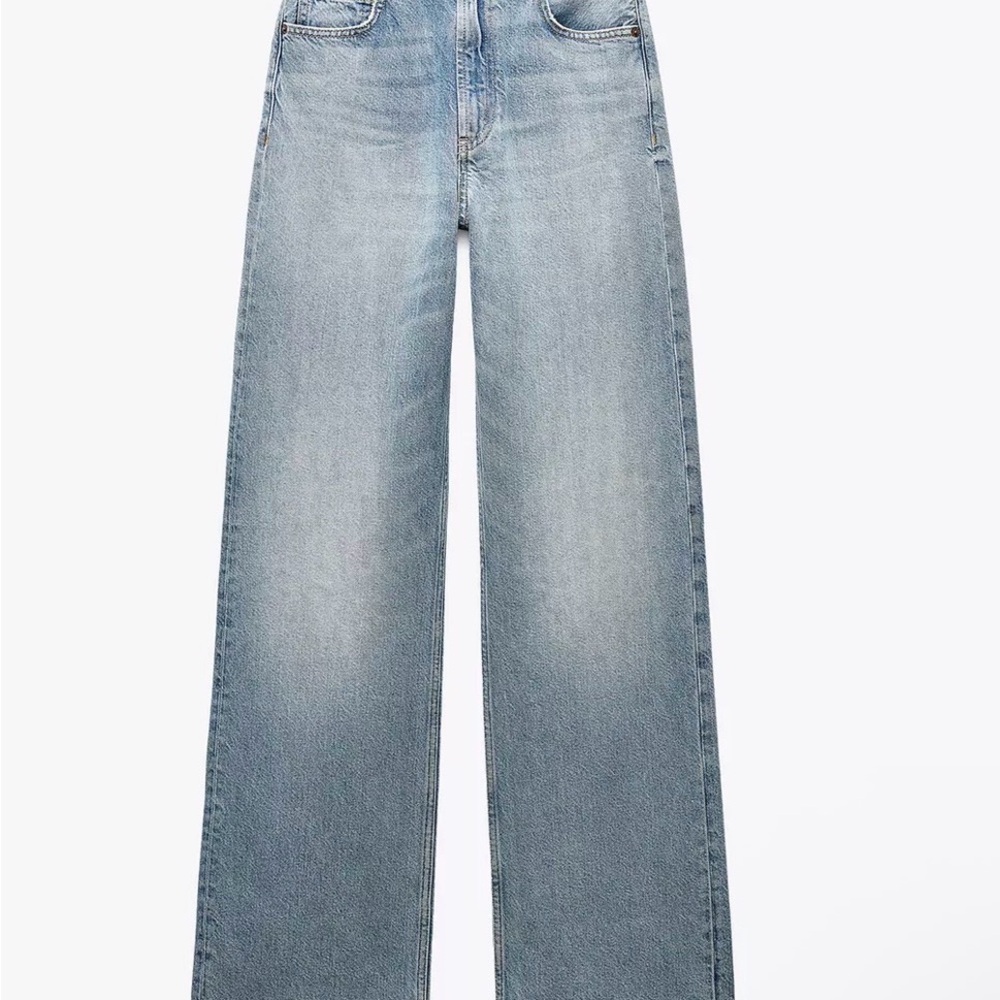 Classic Blue Women's Jeans Zara